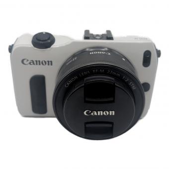 CANON (キヤノン) ミラーレス一眼カメラ EOS M  ダブルレンズキット（22㎜/18-55㎜）