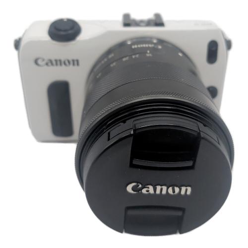 CANON (キヤノン) ミラーレス一眼カメラ EOS M  ダブルレンズキット（22㎜/18-55㎜）