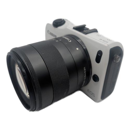 CANON (キヤノン) ミラーレス一眼カメラ EOS M  ダブルレンズキット（22㎜/18-55㎜）