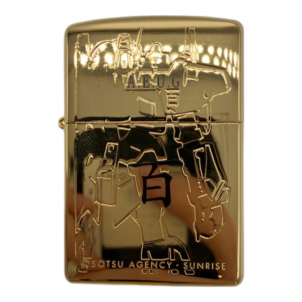 ガンダム ZIPPO 百式ゴールドVer. シリアル1148/2000