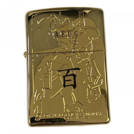 ガンダム ZIPPO 百式ゴールドVer. シリアル1148/2000｜トレファクONLINE