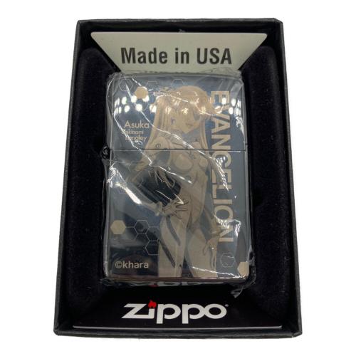 エヴァンゲリオン新劇場版 (エヴァンゲリオンシンゲキジョウバン) ZIPPO アスカ ブラックチタンコート シリアル2724