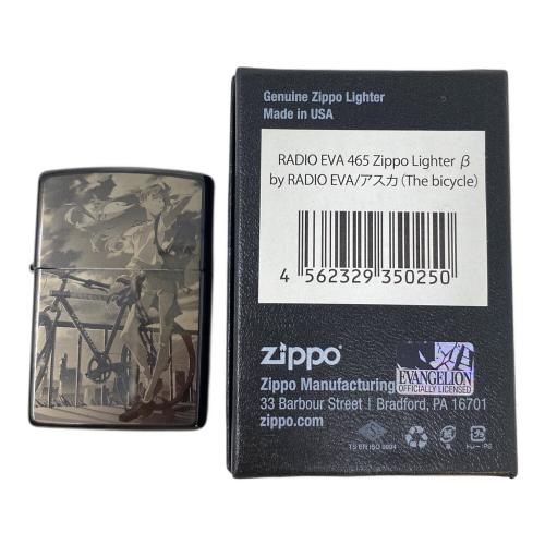 エヴァンゲリオン ZIPPO RADIO EVA アスカ The bicycle シリアル1239