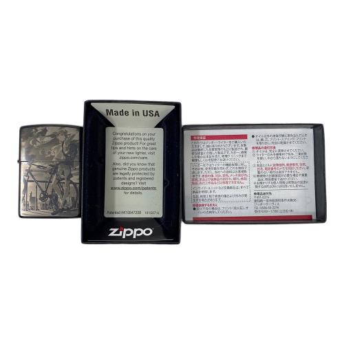 エヴァンゲリオン ZIPPO RADIO EVA アスカ The bicycle シリアル1239