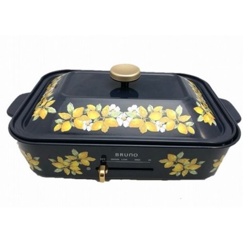 idea (アイディア) コンパクトホットプレート 未使用品 BOE021-LEMONFLOWER