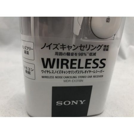 SONY (ソニー) ワイヤレスノイズキャンセリングイヤホン 未使用品 MDR-EX31BN ■