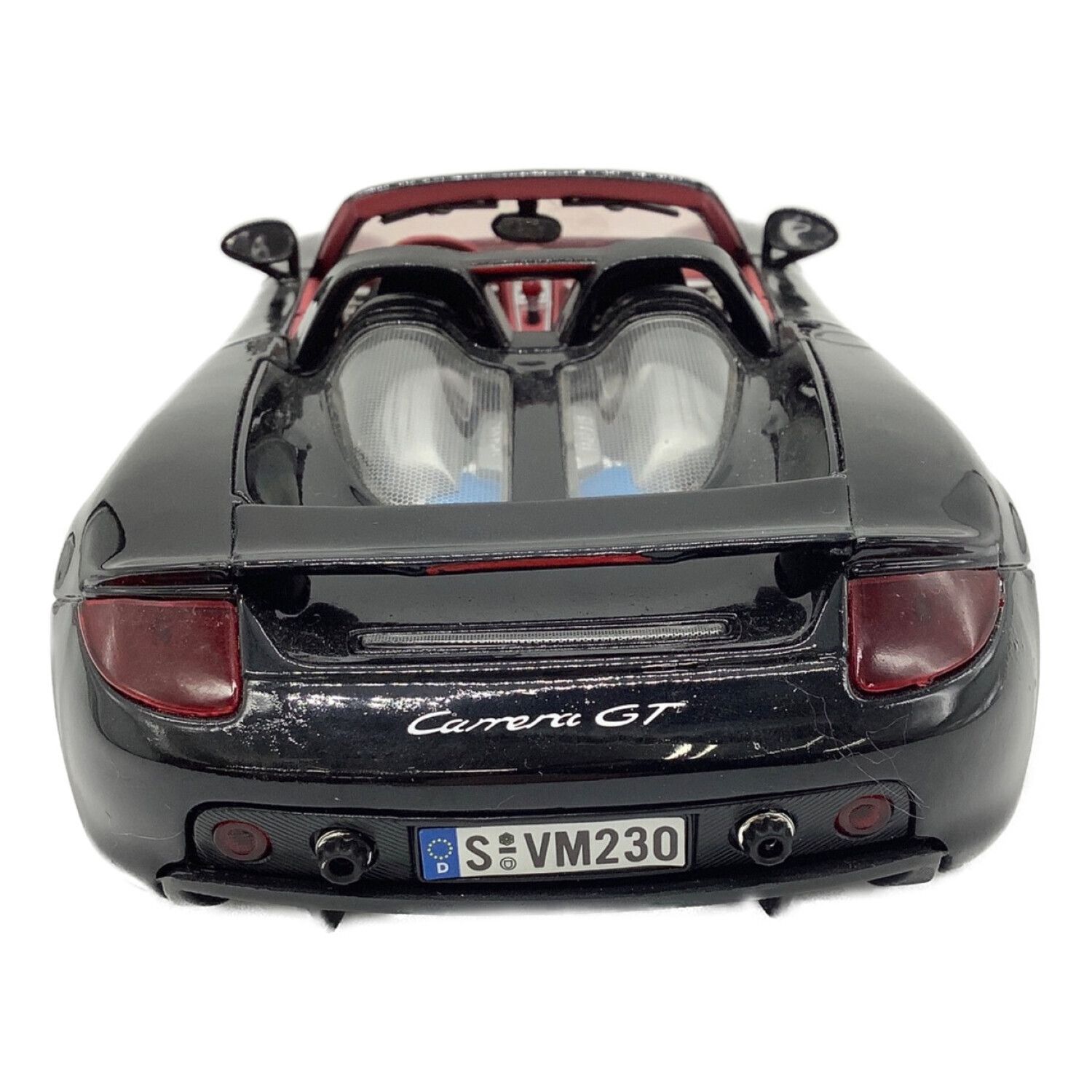 ミニカー<br> 1 24 PORSCHE CARRERA GT(ブラック) 「BIGTIME KUSTOMS」 [91993] - 車