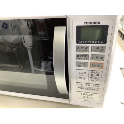 TOSHIBA (トウシバ) オーブンレンジ 180 ER-YR16 2018年製 850W 横開き 50Hz／60Hz｜トレファクONLINE