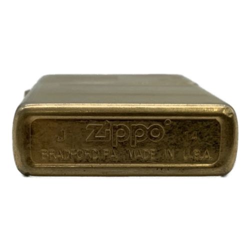 ZIPPO  ゴールド　2014年 10月