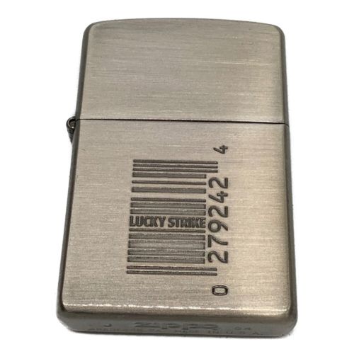 ZIPPO LUCKY STRIKE バーコード柄 2004年10月｜トレファクONLINE