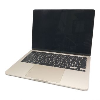 Apple (アップル) MacBook Air (M2, 2022) MLY23J/A 13.6インチ Mac OS Apple M2チップ 8コア メモリ:8GB SSD:512GB ドライブ無し H6LRYLHQHN