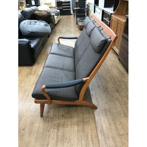 レバンテ 3P+スツール スーパーレザーテックス こげ茶 LEVANTE ソファ