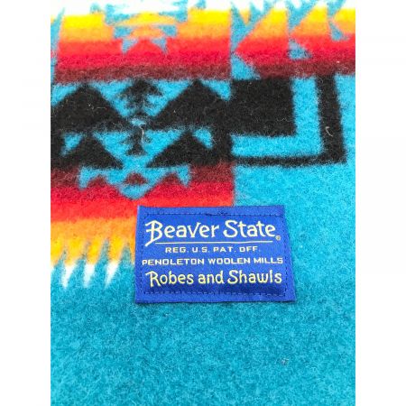 BEAVER STATE (ビーバーステート) ブランケット ブルー
