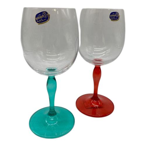 BOHEMIA GLASS (ボヘミア グラス) ワイングラス 2Pセット