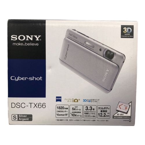 SONY (ソニー) コンパクトデジタルカメラ DSC-TX66 1820万画素 専用電池 SDカード対応 6018594