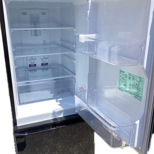 MITSUBISHI (ミツビシ) 2ドア冷蔵庫 ※天板外れ有 MR-P15D-B 2019年製 146Ｌ クリーニング済