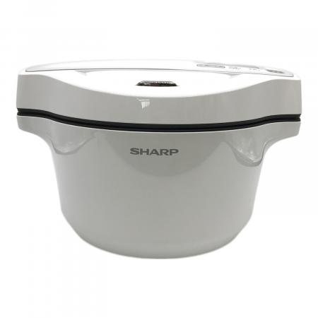 SHARP (シャープ) ヘルシオ ホットクック KN-HW16F-W 白 2021年製 水
