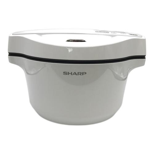 SHARP (シャープ) ヘルシオ ホットクック KN-HW16F-W 白 2021年製 水なし自動調理器