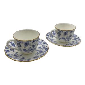 Noritake (ノリタケ) カップ&ソーサー ブルーソレンティーノ 2Pセット