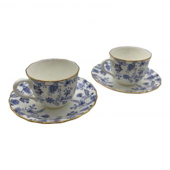 Noritake (ノリタケ) カップ&ソーサー ブルーソレンティーノ 2Pセット