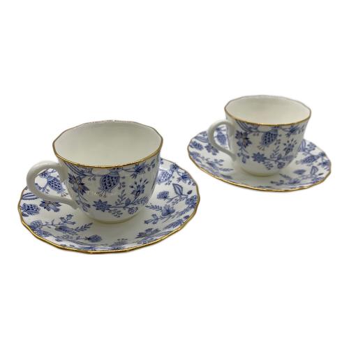 Noritake (ノリタケ) カップ&ソーサー ブルーソレンティーノ 2Pセット