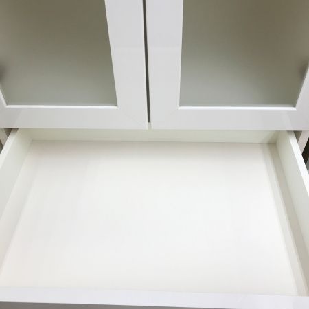 食器棚 ホワイト ハイタイプ