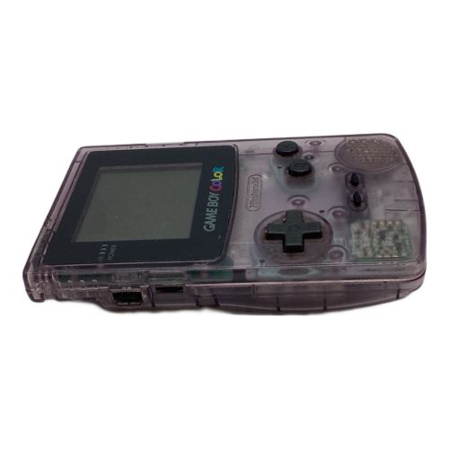 Nintendo (ニンテンドウ) GAMEBOY COLOR キズ有 CGB-001 動作確認済み -