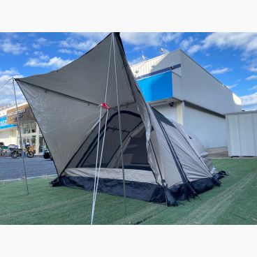 GRIP SWANY (グリップスワニー) パップテント 別売GSポール130付 オリーブ FIREPROOF GS TENT 約330×190×130(h)cm  1～2人用｜トレファクONLINE