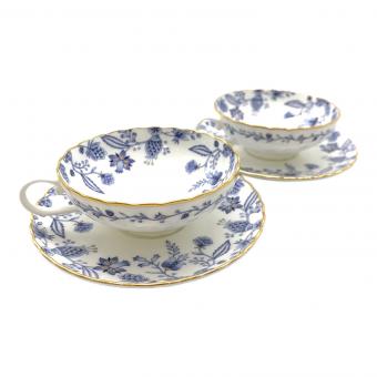 Noritake (ノリタケ) カップ&ソーサー ブルーソレンティーノ 2Pセット