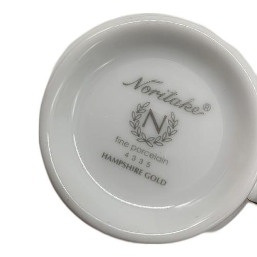 Noritake (ノリタケ) カップ&ソーサー ハンプシャーゴールド 2Pセット