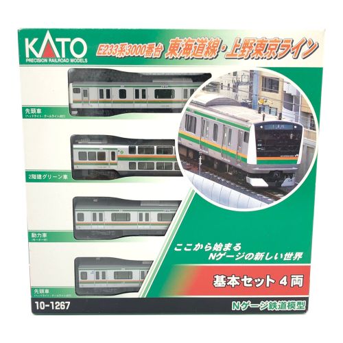 KATO (カトー) Nゲージ E233系3000番台 東海道線・上野東京ライン 基本セット4両