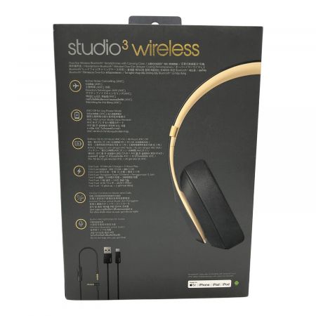 beats studio3 wirelessワイヤレスヘッドホンDEC-2021【トレファク東 