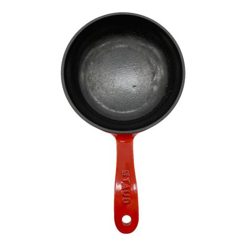 Staub (ストウブ) フライパン レッド ホーロー