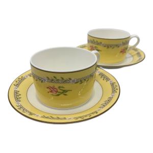 TIFFANY & Co. (ティファニー) デミタスカップ&ソーサー ピンクチューリップ 2Pセット