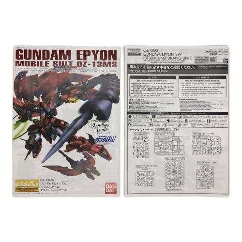 BANDAI (バンダイ) 1/100 MG プレバン限定 ガンダムエピオン EW(シュトゥルム・ウント・ドラング装備)