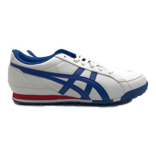 asics (アシックス) ゴルフシューズ メンズ SIZE 27.5cm ホワイト×ブルー 1113A009