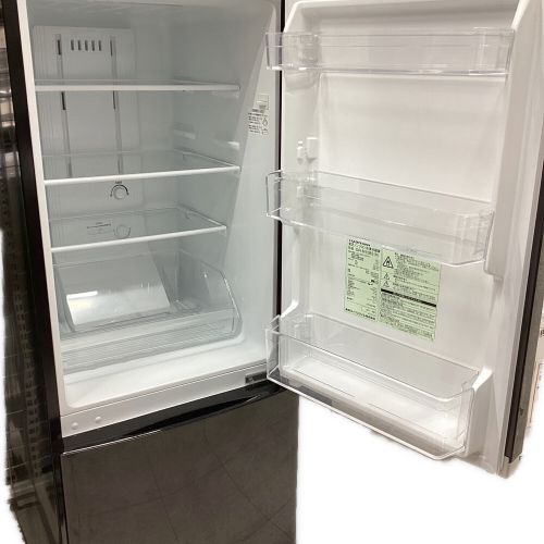 TOSHIBA (トウシバ) 2ドア冷蔵庫 ※冷凍庫パッキンヨゴレ有 GR-M15BS 2017年製 153L クリーニング済