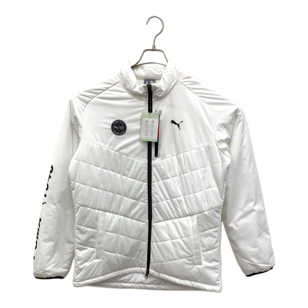 PUMA (プーマ) ゴルフウェア(トップス) メンズ SIZE L ホワイト 中綿