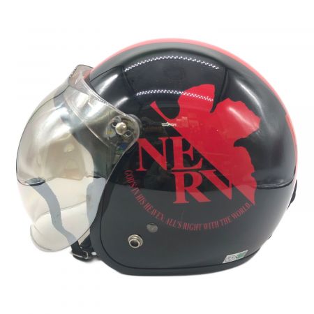 OGK エヴァンゲリオン バイク ジェットヘルメット NERV ネルフ OGK エヴァンゲリオン バイク ジェットヘルメット NERV ネルフ