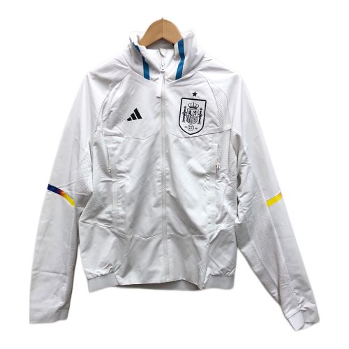 adidas (アディダス) ジャージトップ メンズ SIZE M ホワイト スペイン代表 2022 D4GMDY IC4392