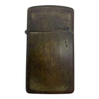 ZIPPO 1932-1985 SOLID BRASS