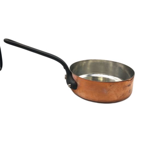 銅極厚鍋 浅型片手