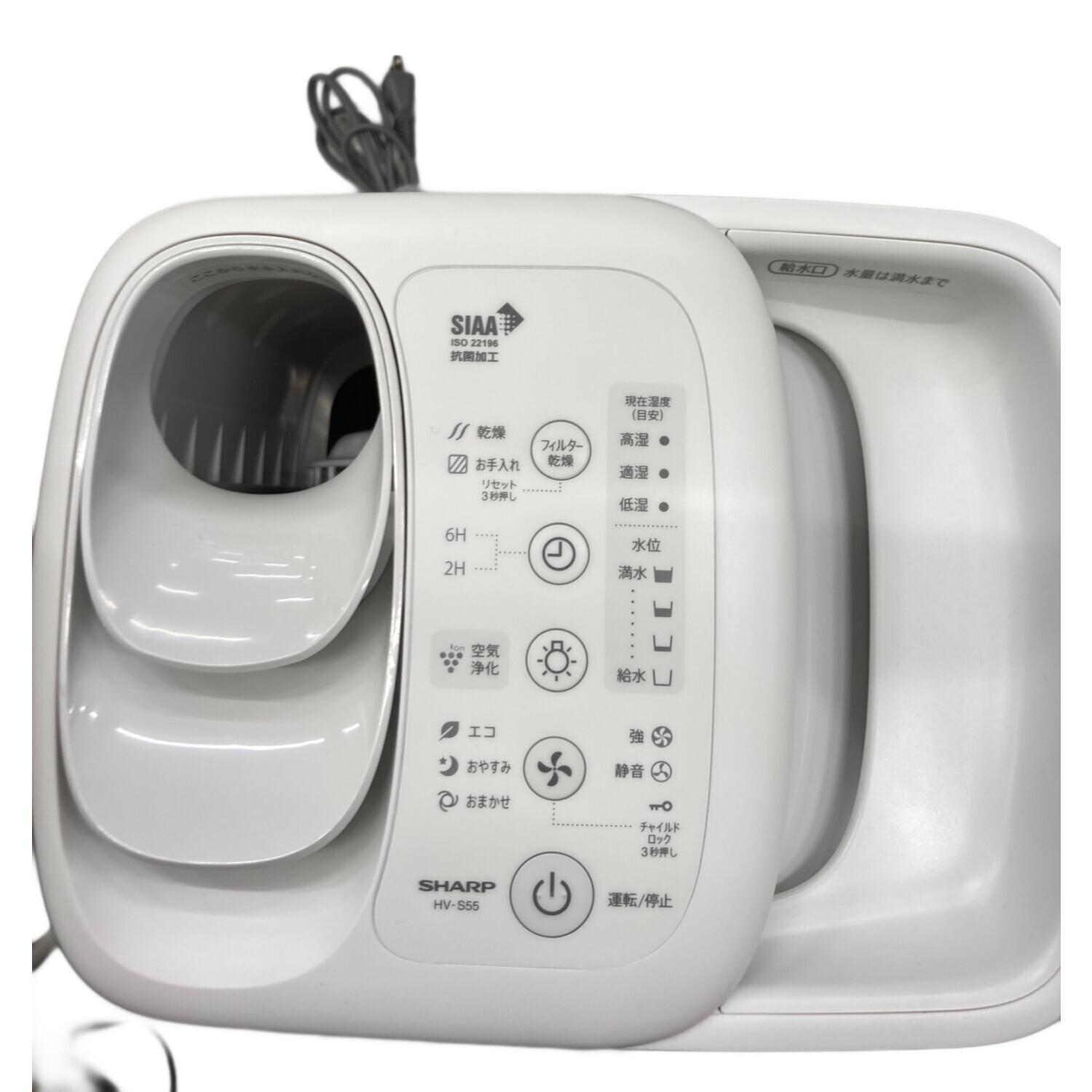 SHARP (シャープ) 気化式加湿器 HV-S55-W 2024年製 程度AB｜トレファク
