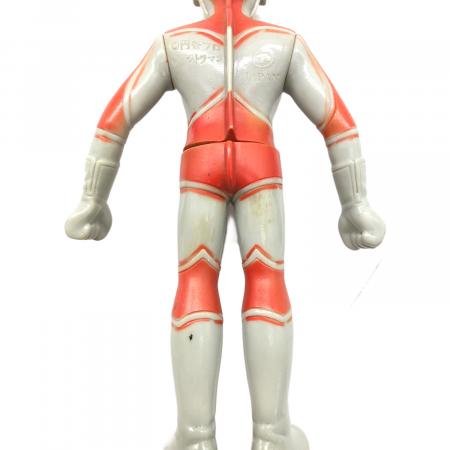 昭和レトロ】ウルトラマン風 ソフビ ポリ製フィギュア 無版権 パチもの
