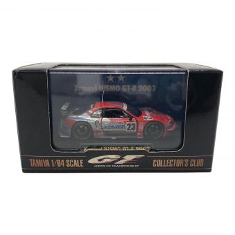 TAMIYA (タミヤ) ダイキャストカー 1/64 ザナヴィ ニスモ GT-R 2003 KONAMI 23(レッド×シルバー) 「コレクターズクラブ」
