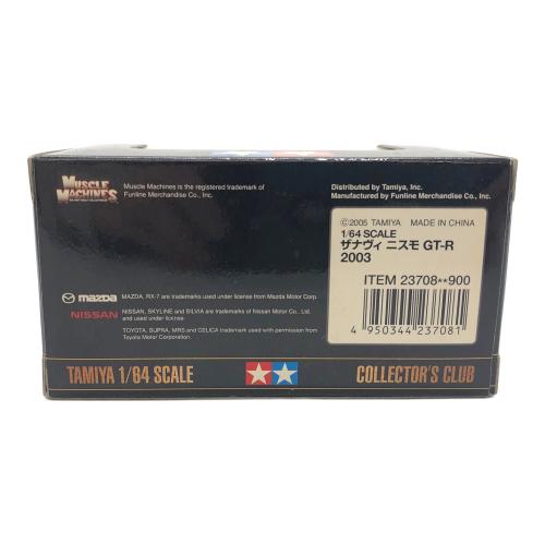 TAMIYA (タミヤ) ダイキャストカー 1/64 ザナヴィ ニスモ GT-R 2003 KONAMI 23(レッド×シルバー) 「コレクターズクラブ」