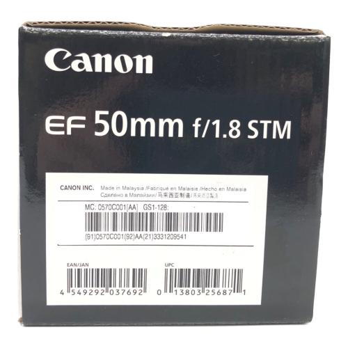 CANON (キャノン) 単焦点レンズ 箱付き EF LENS 50mm1:1.8 STM 3331209541