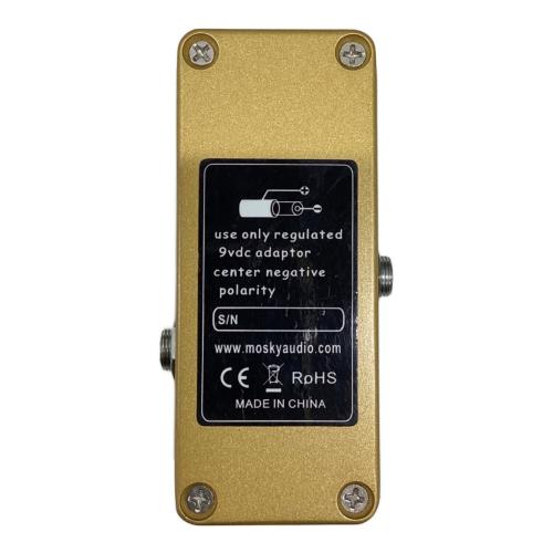 MOSKY エフェクター ケンタウロスクローン Golden Horse 動作確認済み