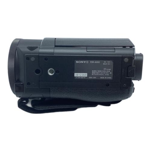 SONY 4Kデジタルビデオカメラ　FDR-AX60