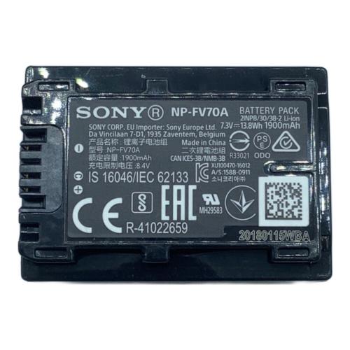 SONY 4Kデジタルビデオカメラ　FDR-AX60